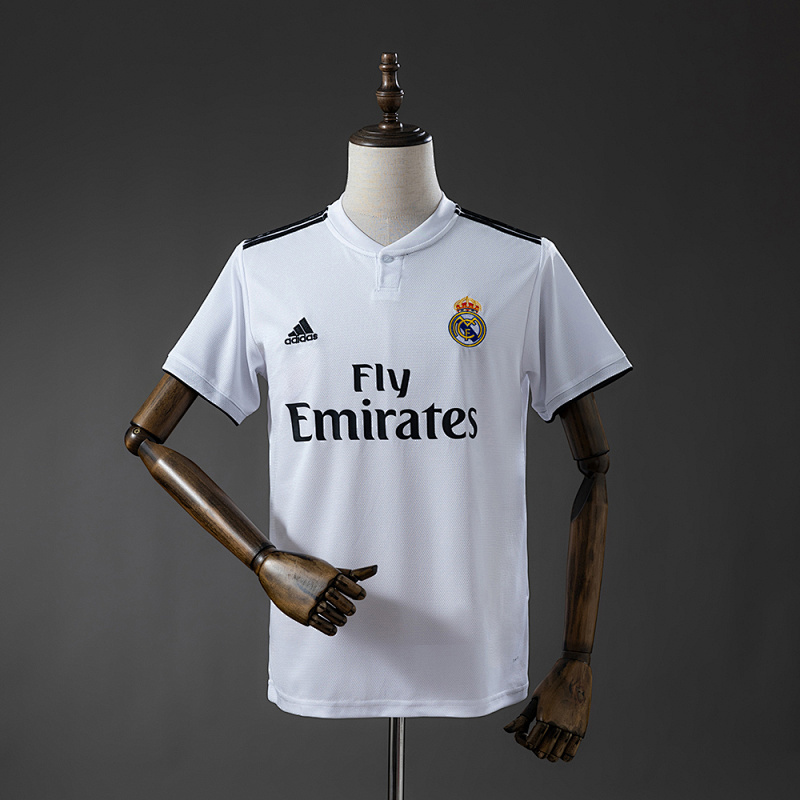 Real Madrid 18-19 Home Retro Jersey S-XXL